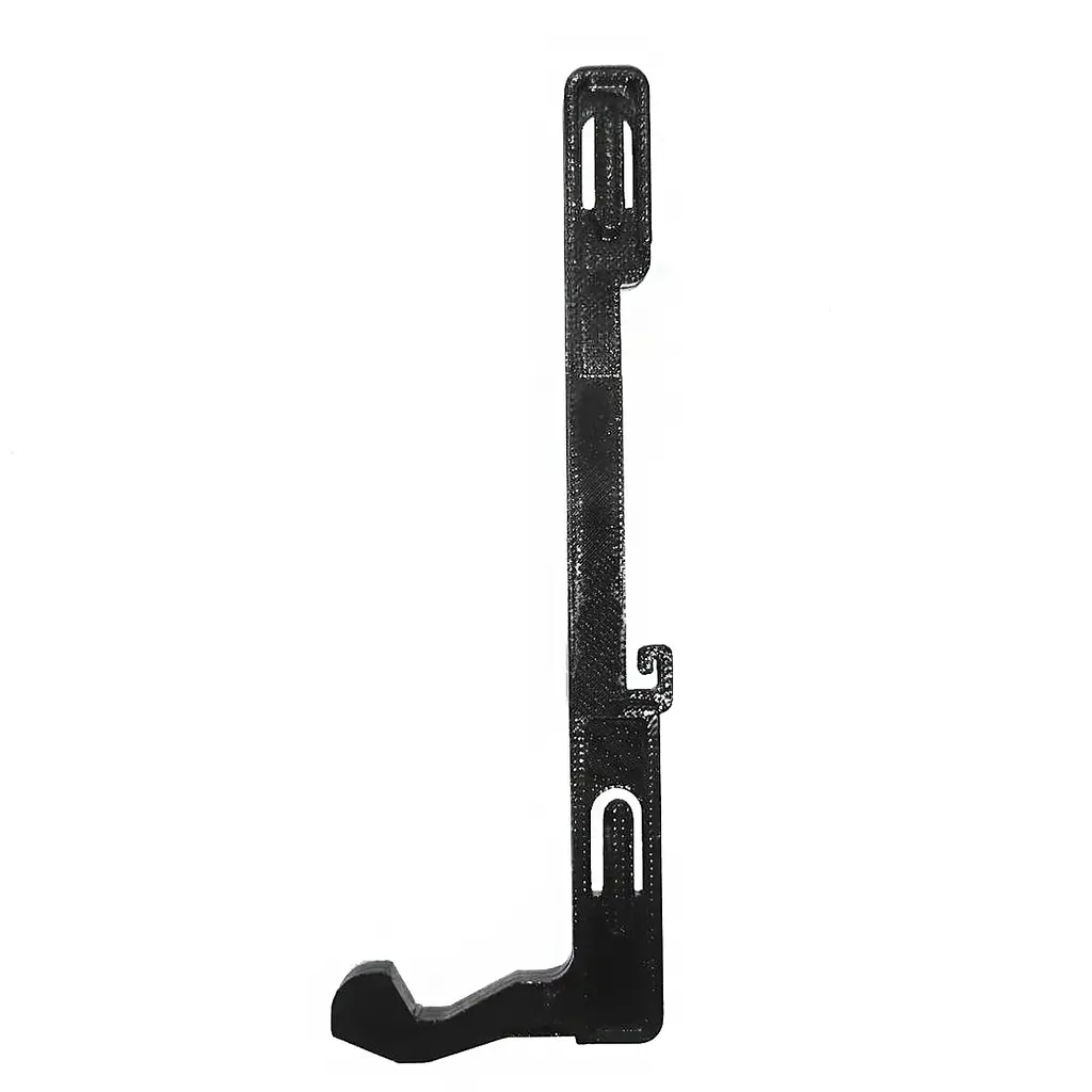 Гачок дверей мікрохвильової печі Bosch HLK 4555/01 FD8206000636 (4026W1A022 HD 01 12 (лівий коротший) - фото 3