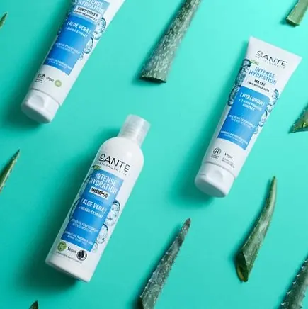 БИО-Шампунь Intense Hydration для увлажнения волос с алоэ SANTE 250 мл - фото 2