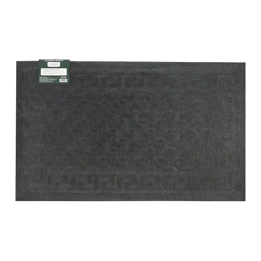 Килимок придверний Eco Fabric Луска без кромки чорний 45 х 75 см (4575-001) - фото 4