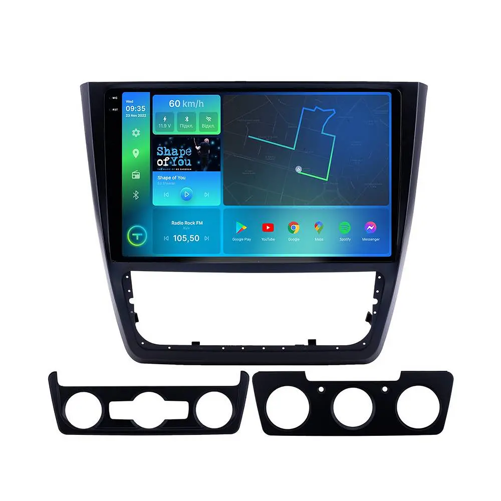 Штатна магнітола TORSSEN 2K Skoda Yeti Conditioner FL10 4+64Gb 4G Carplay DSP
