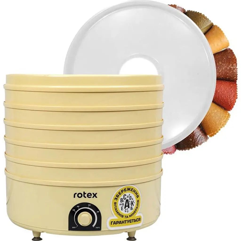 Сушарка для овочів та фруктів Rotex RD620-Y [103289] - фото 7