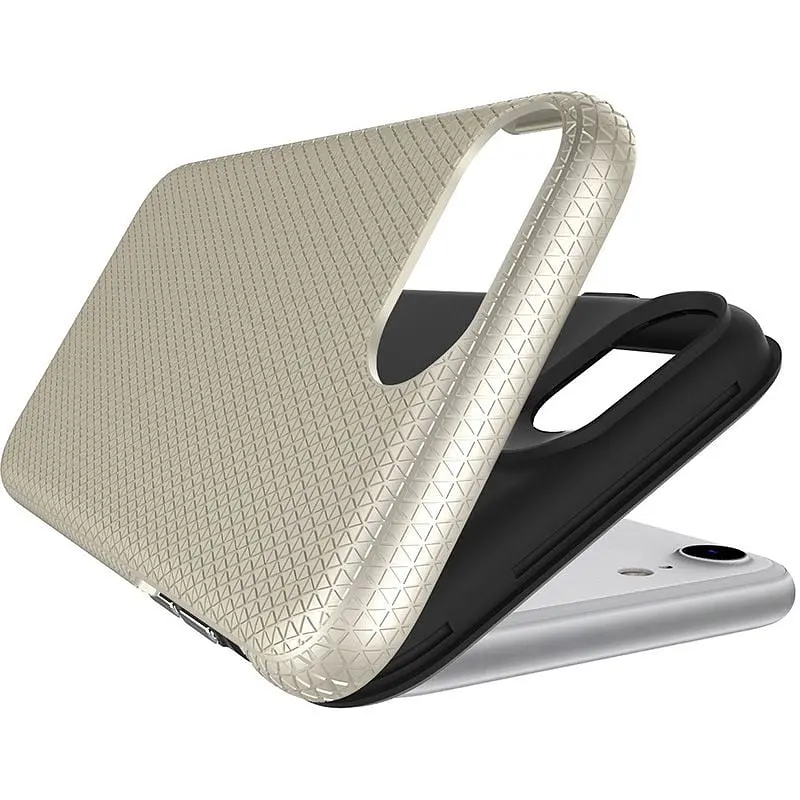Чохол-накладка Toto Triangle TPU+PC Case Apple iPhone 7/8/SE 2020 Gold - фото 2