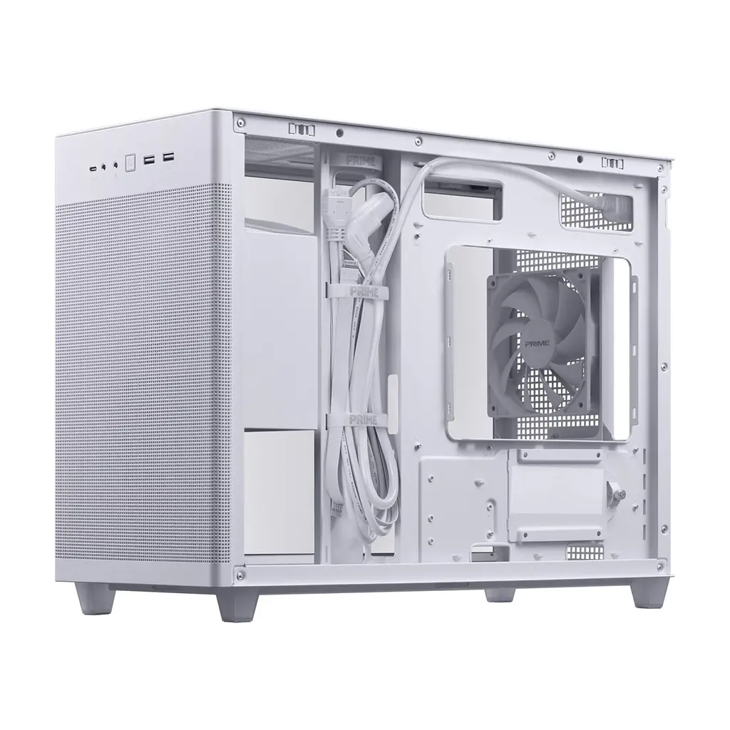 Корпус для ПК ASUS Prime AP201 Tempered Glass White (90DC00G3-B39010) - фото 8