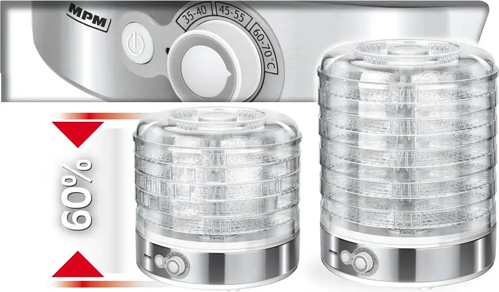 Сушарка для овочів і фруктів MPM MSG-11 [90886] - фото 2