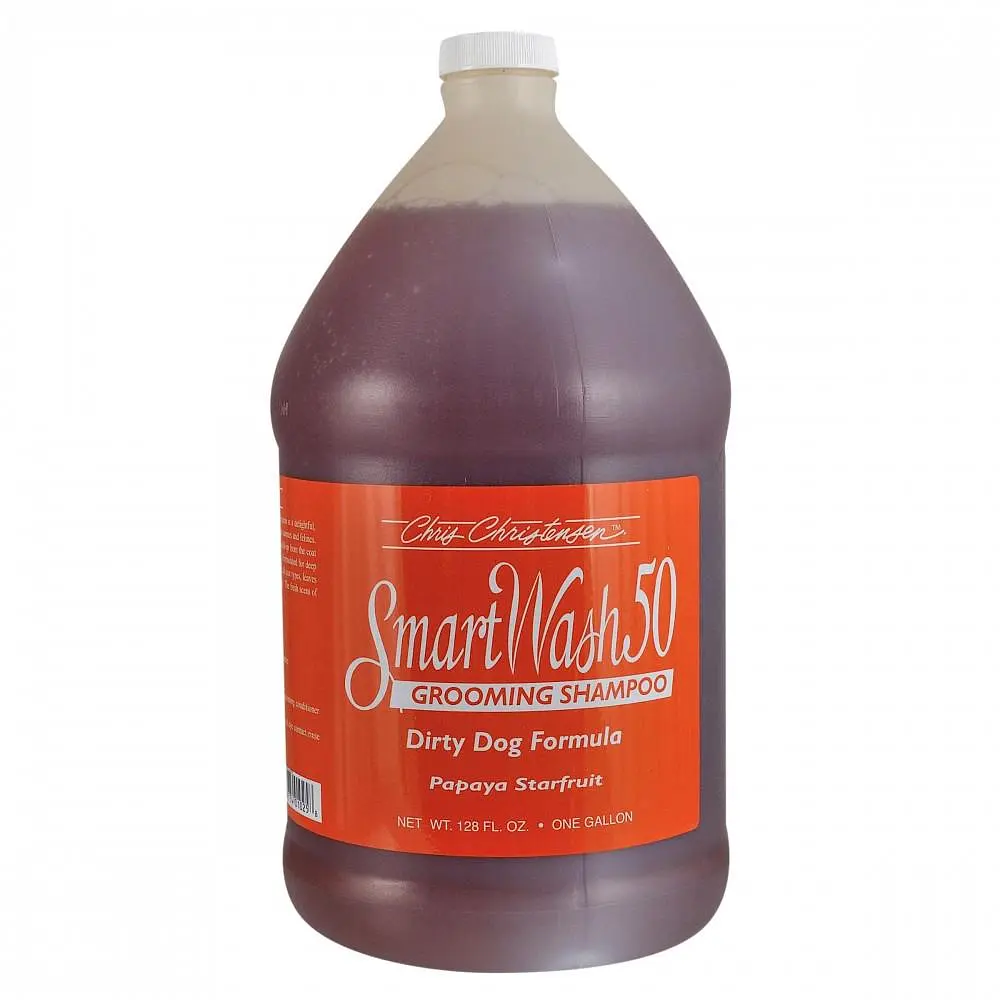 Шампунь Chris Christensen для собак та котів Smart Wash 50 Papaya Starfruit папайя 3.8л арт.841402/219 /1025