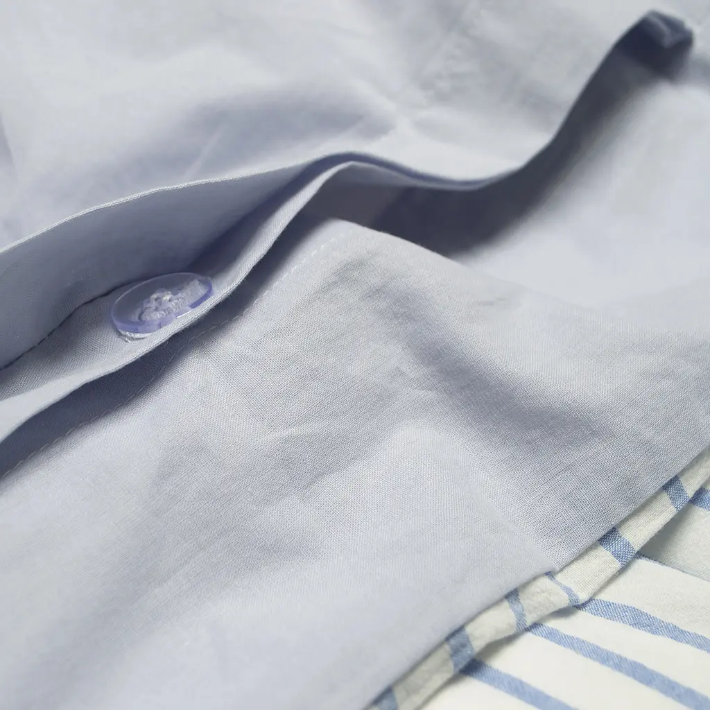 Постельное белье Lotus Home - Timeless голубой полуторный - фото 6