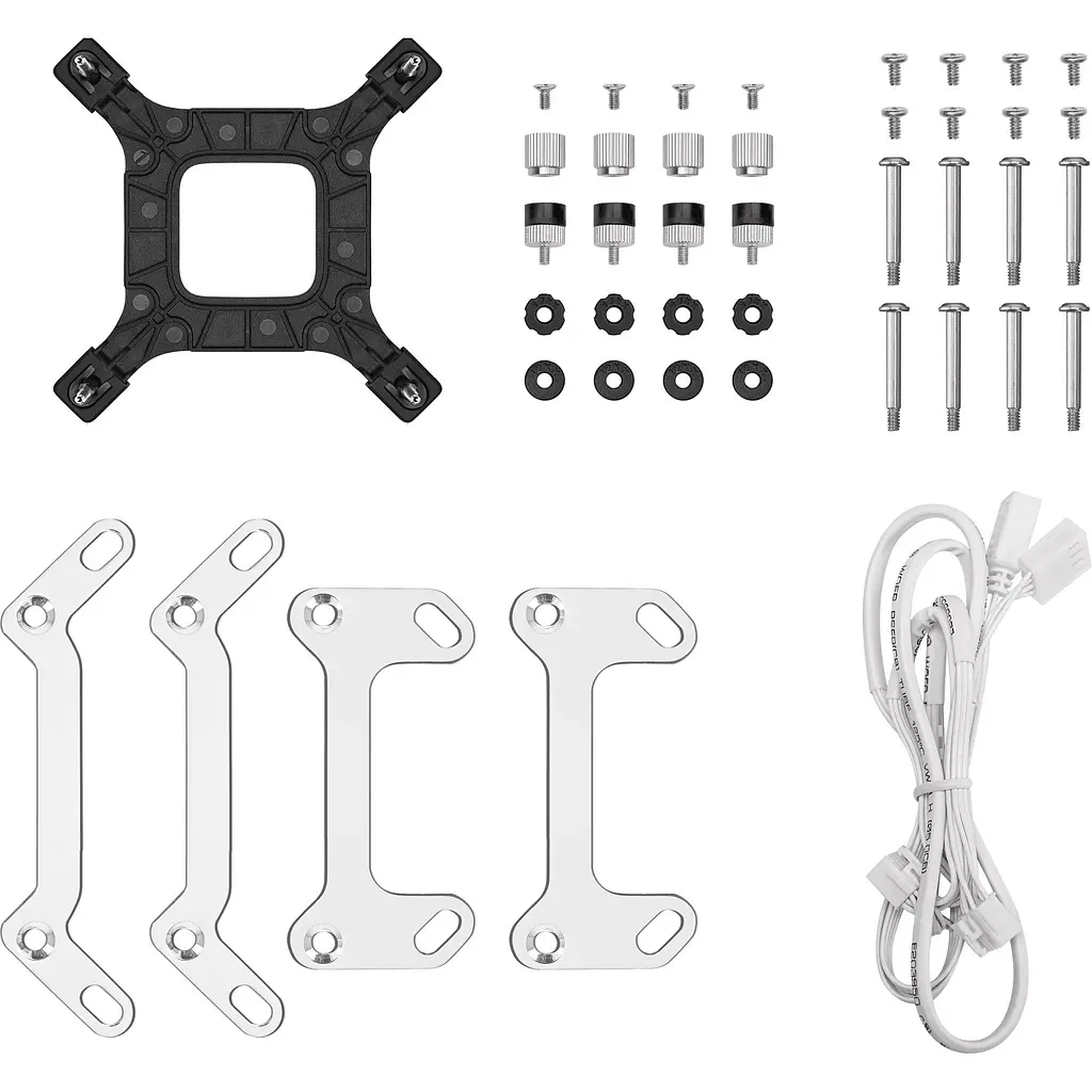 Система водяного охолодження Deepcool LT240 ARGB White (R-LT240-WHAMNC-G-1) UA [150131] - фото 5