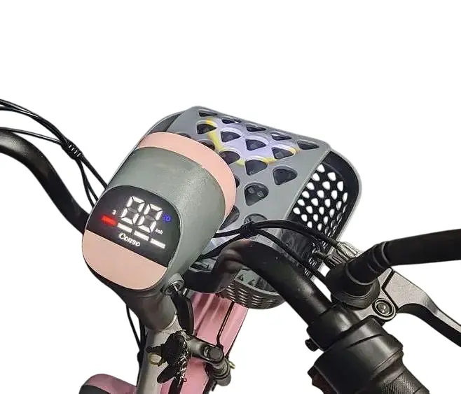 Электроскутер Двухместный Corso RSM-60093 (500W; 48V/20Ah) Розовый - фото 5