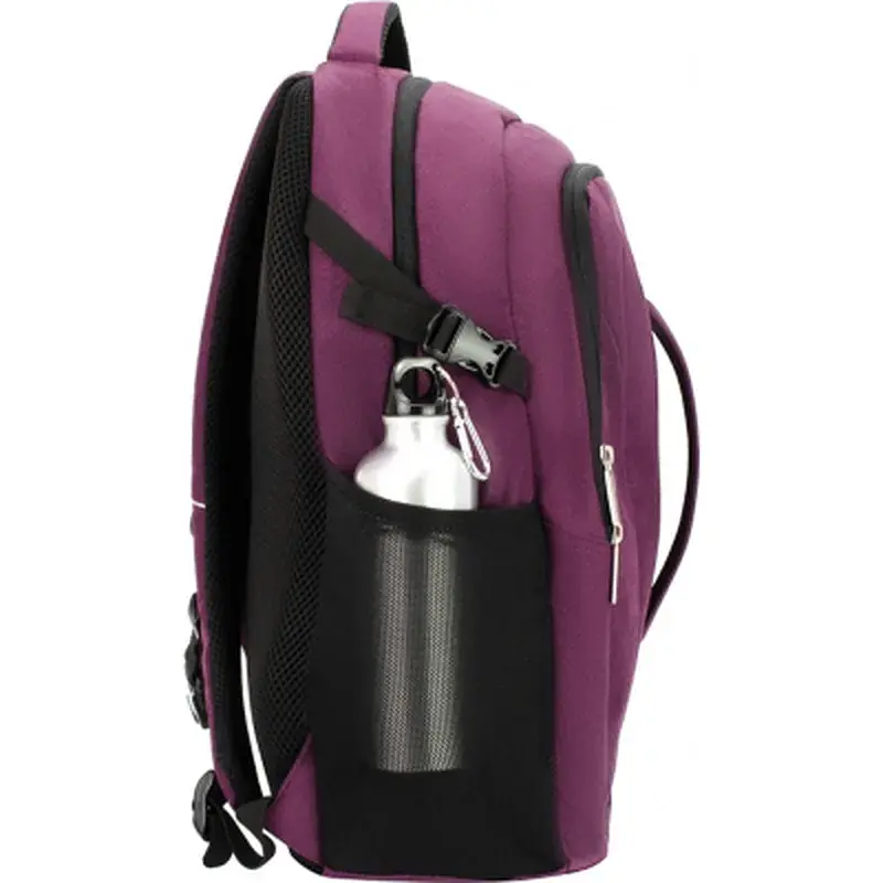 Рюкзак шкільний Optima 18.5" 2 в 1 Фіолетовий (O96908-03) - фото 4