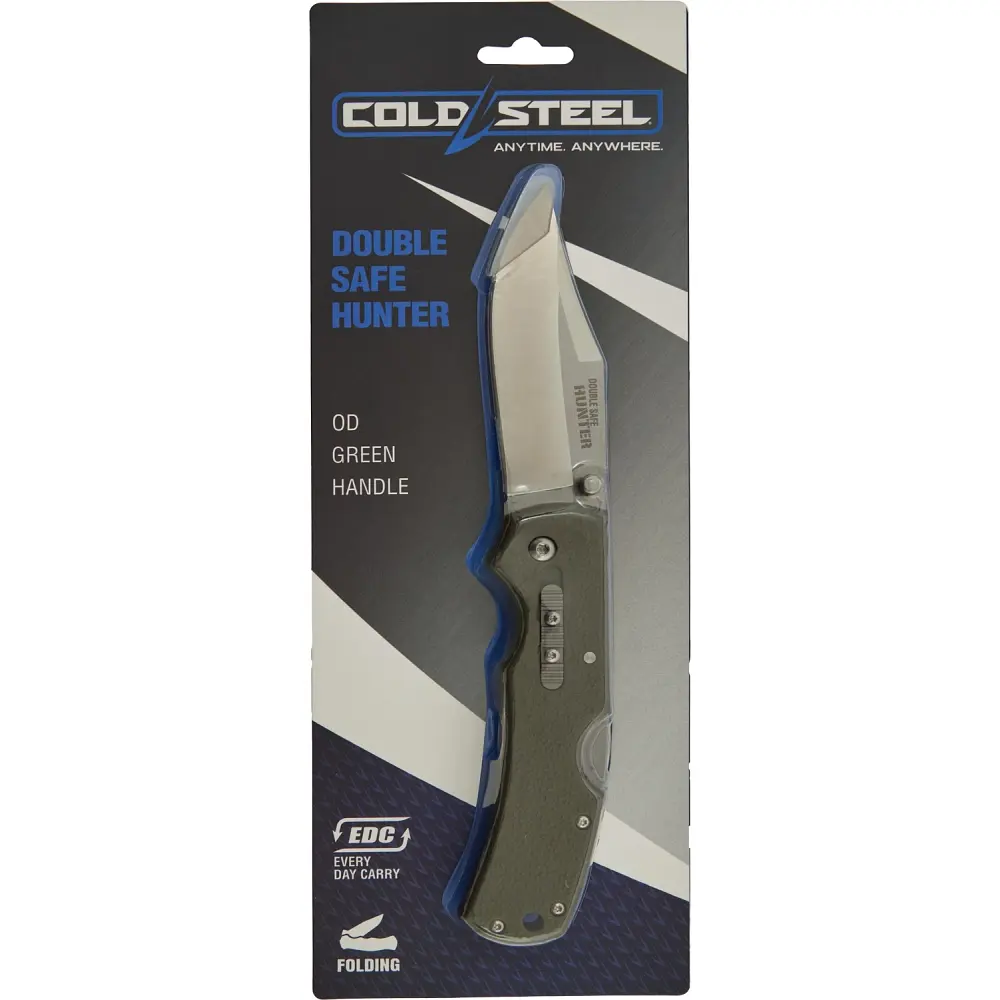 Нож Cold Steel Double Safe Hunter OD GREEN - фото 3