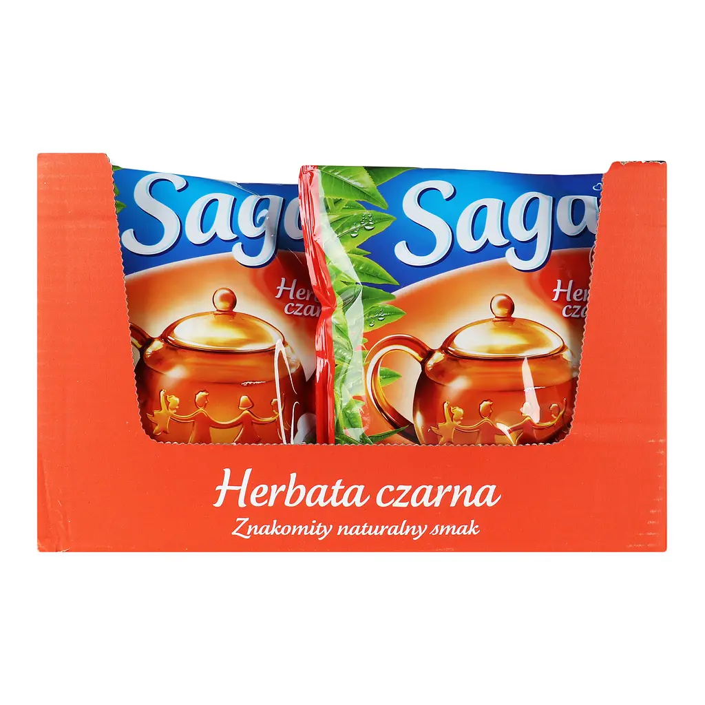 Чай черный Saga Herbata, 140 г (100 шт. х 1.4 г) (917459) - фото 3