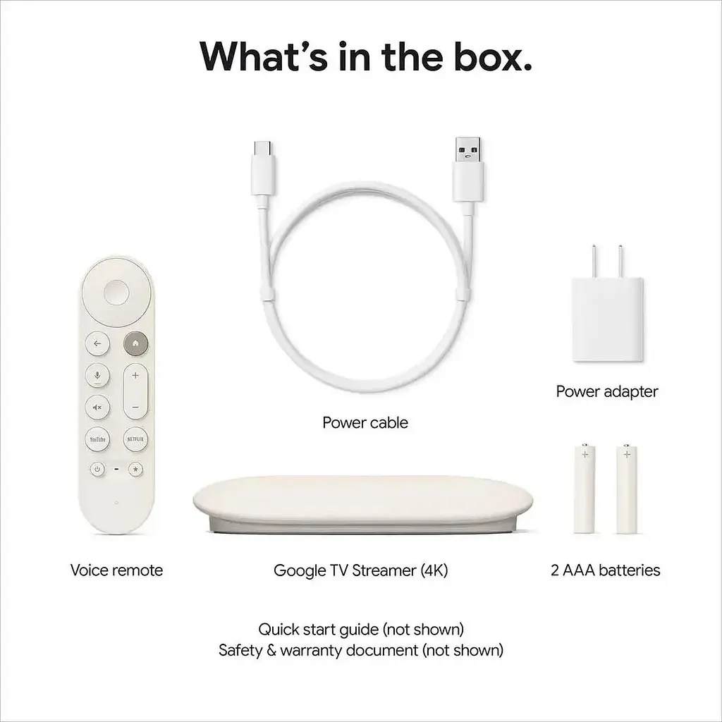 ТВ-приставка Google Streamer TV 4K 4/32 GB медиаплеер сетевой потоковый - фото 10