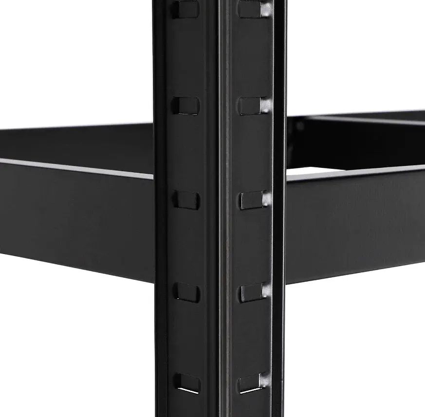 Стеллаж LEOBRO Черный 180 х 90 х 40 см 265кг/полка 5 полок (LB-R265-BLK) - фото 6
