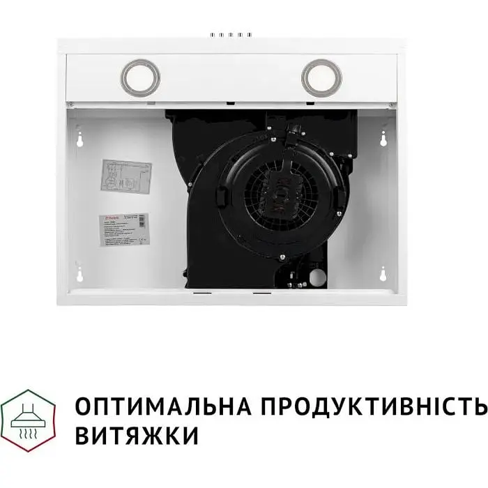 Витяжка пласка Perfelli PL 5002 W LED - фото 6