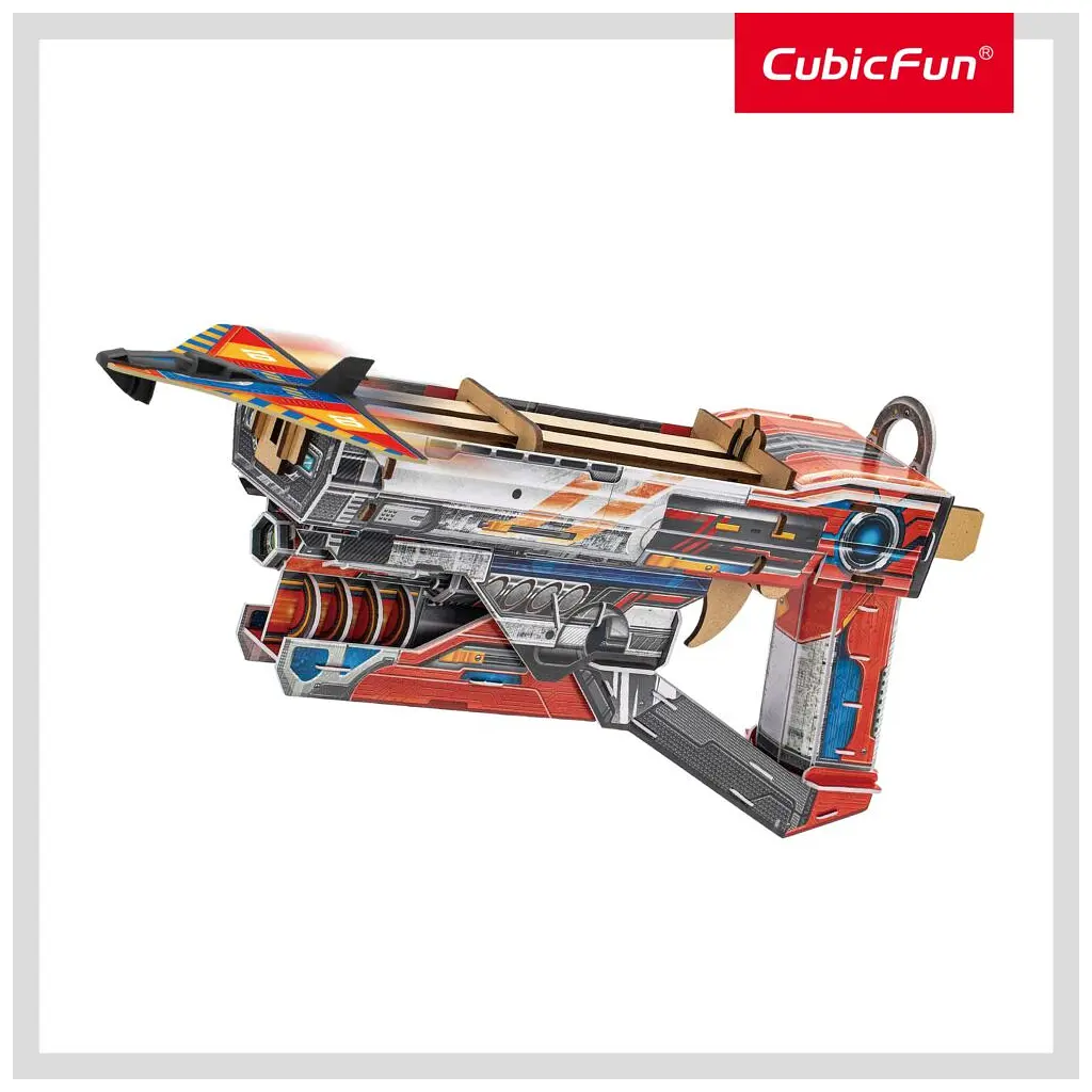 Пазл Cubic Fun Набір для моделювання STEM Пускова установка для літаків (DS1091h) - фото 4
