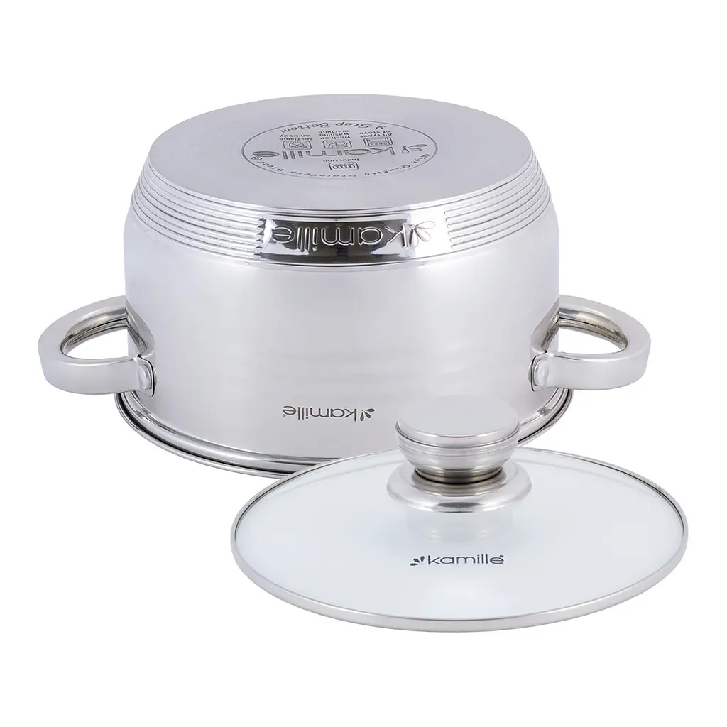 Каструля Kamille KM-4912 3.0л - фото 4