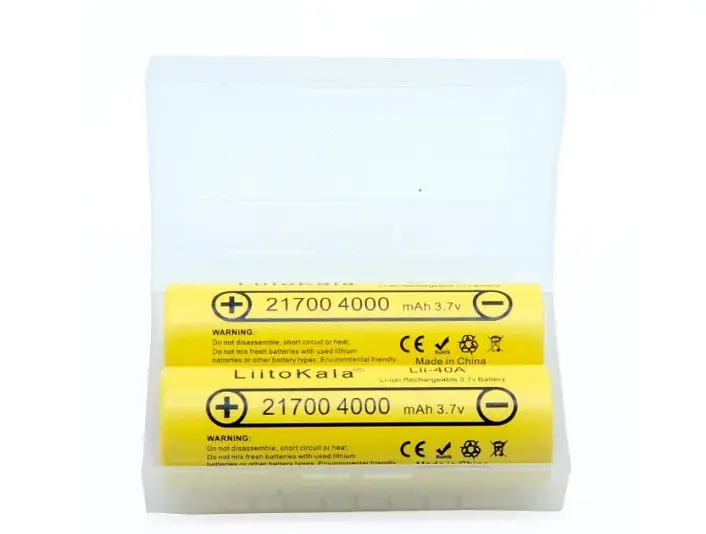 Акумулятор LiitoKala 21700 Lii-40A 3.7 V 4000mAh Жовтий (1368088896) - фото 3