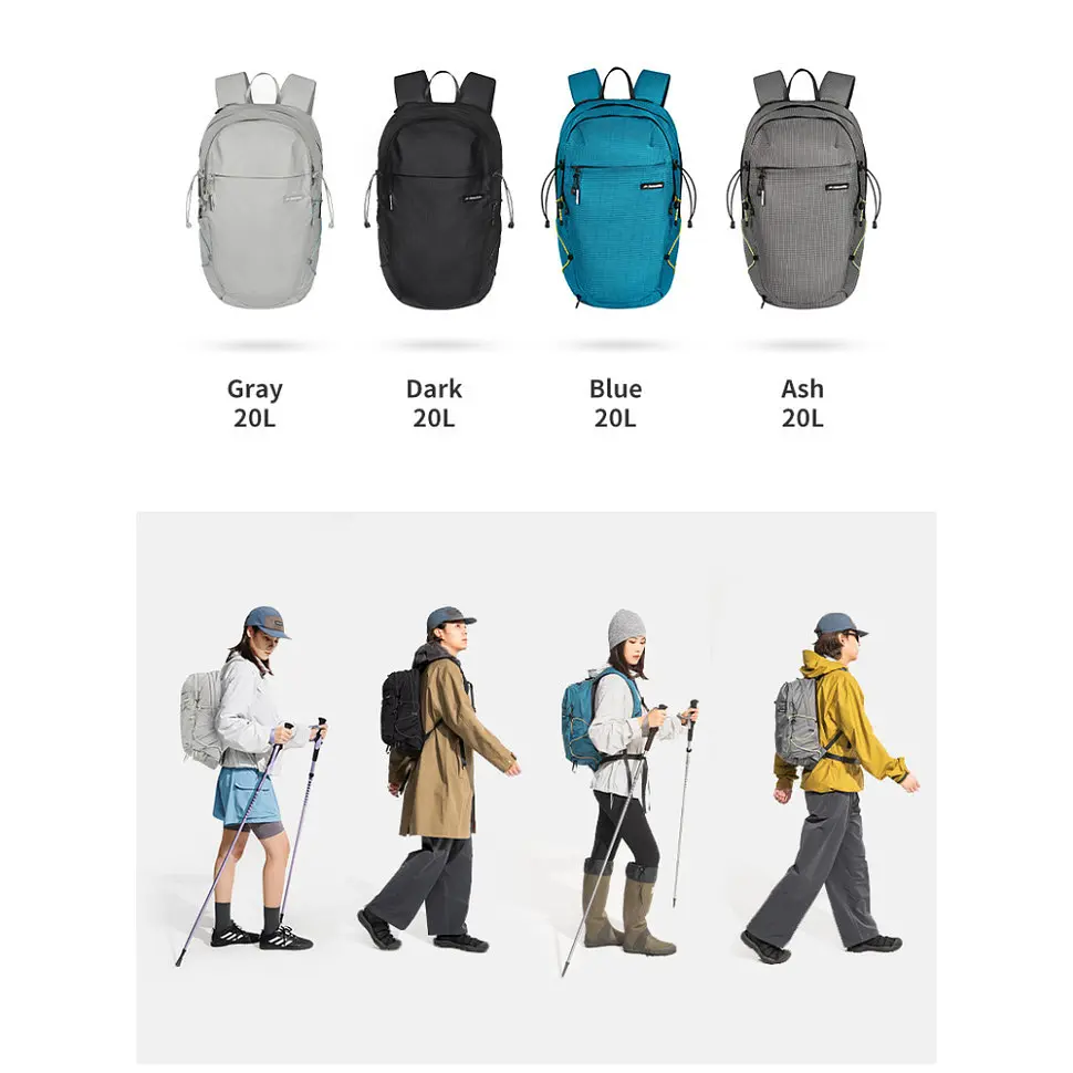 Рюкзак туристичний Naturehike CNK2450XB023, 20 л, синій - фото 6
