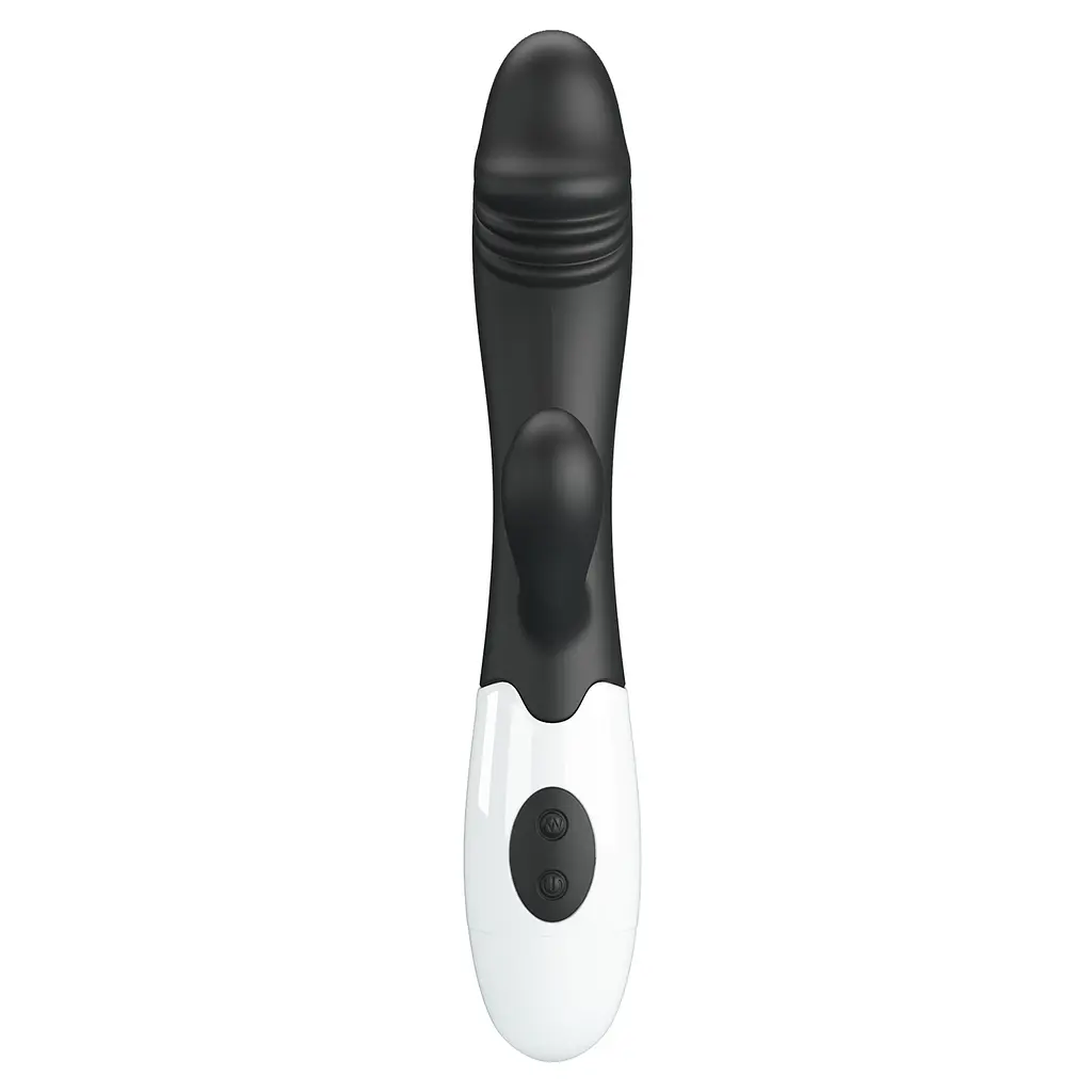 Вібратор із кліторальною стимуляцією Pretty Love Snappy black PRETTY LOVE BI-014173-A3 100154 - фото 4