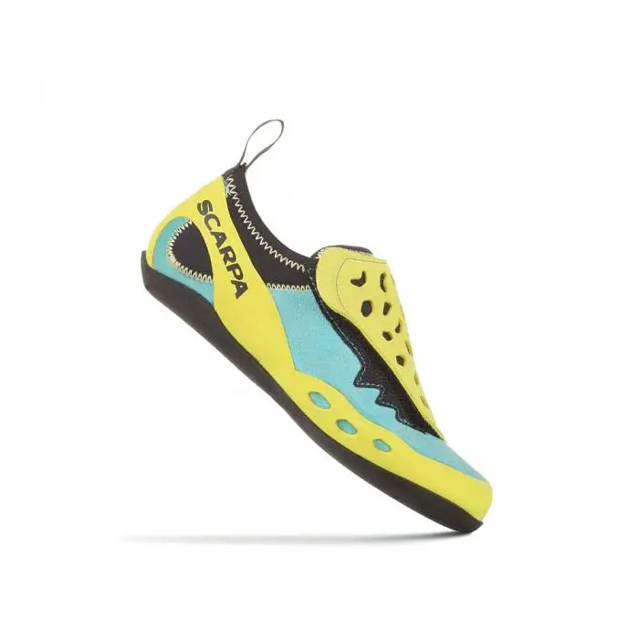 Скальники детские Scarpa Piki J Rent 33-34 Жовтий-Блакитний - фото 2