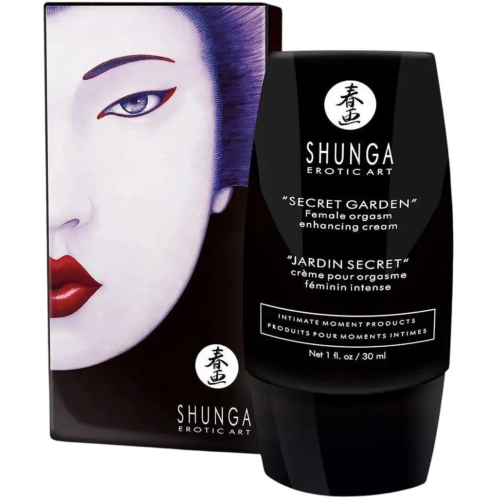 Стимулюючий гель для клітора Shunga Secret Garden 30 мл розігрівання, поколювання - фото 3