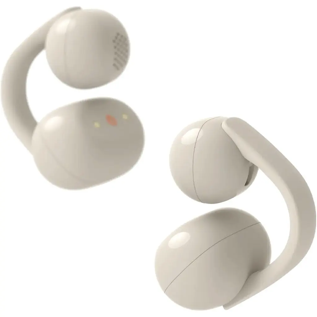 Навушники Sony LinkBuds Clip Greige (WF-LC900/C) - фото 2