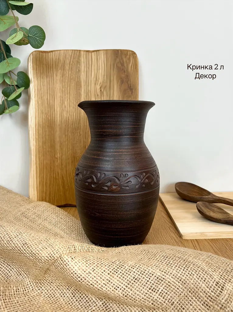 Столовий сервіз керамічного (глиняного) посуду для Борща на 6 осіб - фото 4