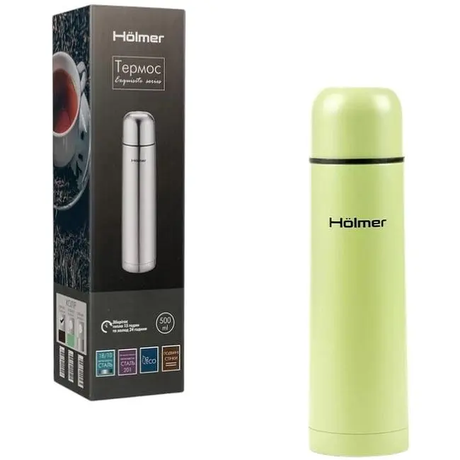 Термос Holmer 500 мл зелений (TH-00500-SG Exquisite) - фото 8