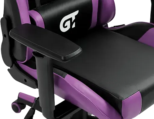 Геймерське дитяче крісло GT Racer чорне з фіолетовим (X-5934-B Kids Black/Violet) - фото 8