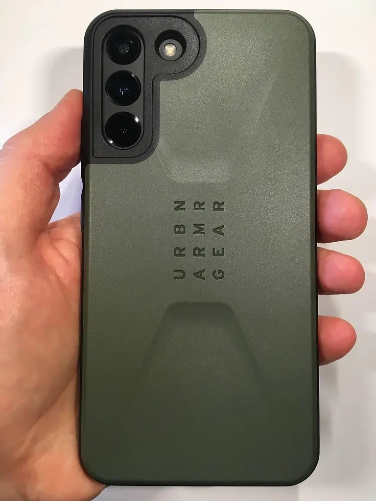 Оригінальний протиударний чохол UAG Civilian Samsung Galaxy S22 Plus (6.6") Olive 21343D114040 - фото 5