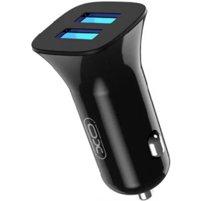 Автомобільний зарядний пристрій XO TZ10 2 USB/2.4A/12W + Data Cable USB to Type C - фото 2