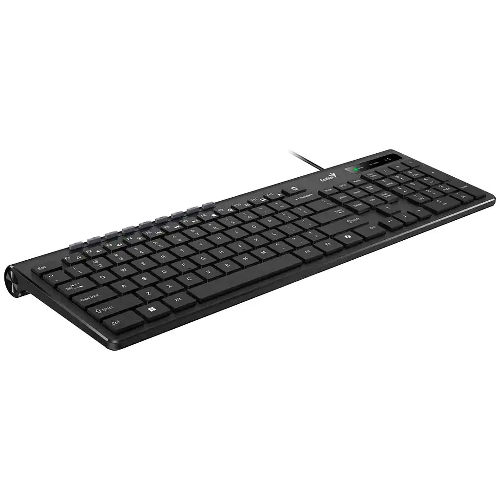 Клавіатура Genius SlimStar 230II USB UA Black (31310048406) - фото 3