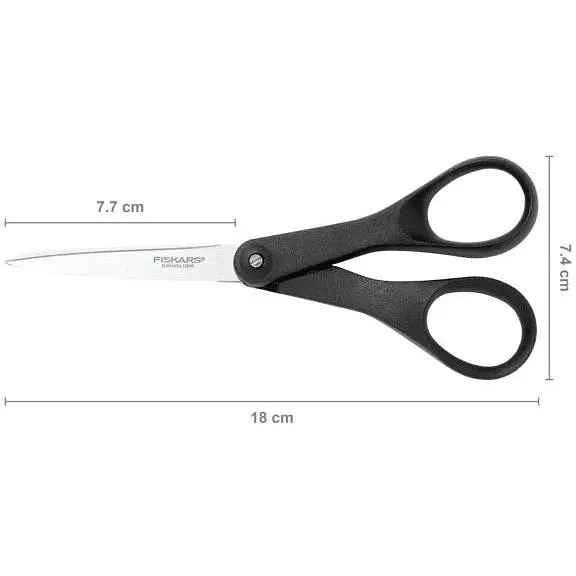 Ножницы для бумаги Fiskars Essential 18 см (1023818) - фото 3