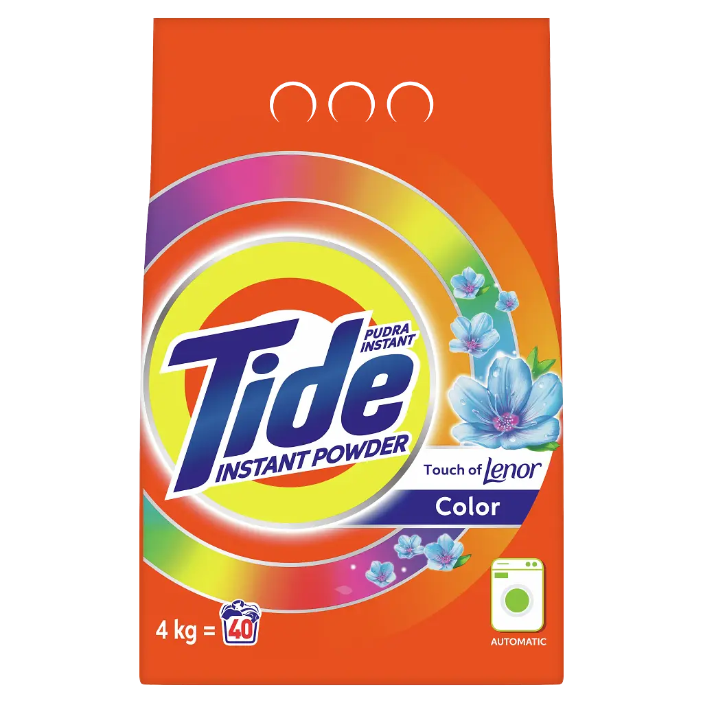 Стиральный порошок Tide Color Touch of Lenor 4 кг - фото 2