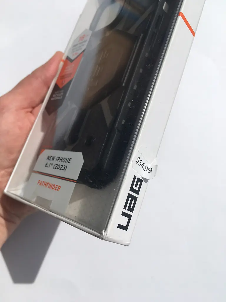 Оригінальний протиударний чохол UAG Pathfinder MagSafe (Original) для iPhone 15 Ash 114358113131 - фото 3