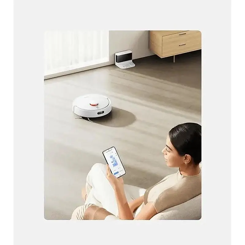 Робот-пилосос з вологим прибиранням Xiaomi Robot Vacuum S20 Black - фото 7