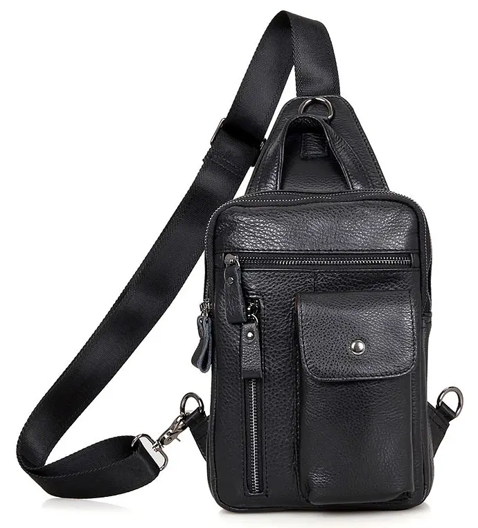 Сумка кожаная мужская Vintage 17х25х6 см sum0012427 - фото 2