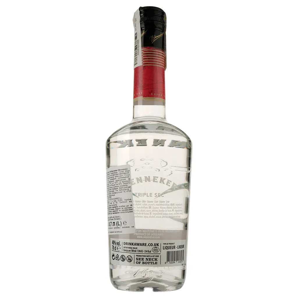 Ликер Wenneker Triple Sec, 40%, 0,7 л (757567) - фото 2