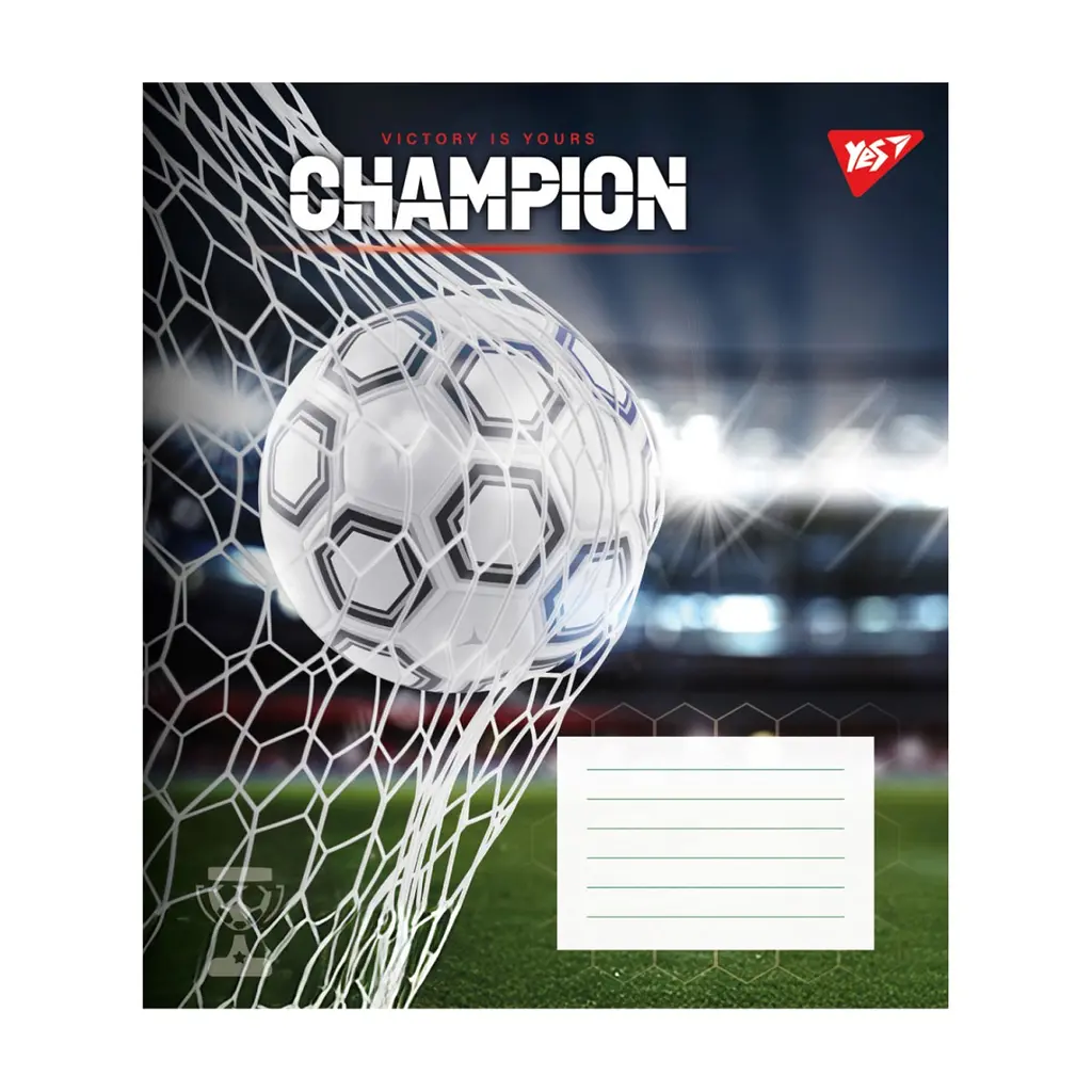 Зошит Yes Champion А5 12 аркушів лінія (767819), в асортименті - фото 4