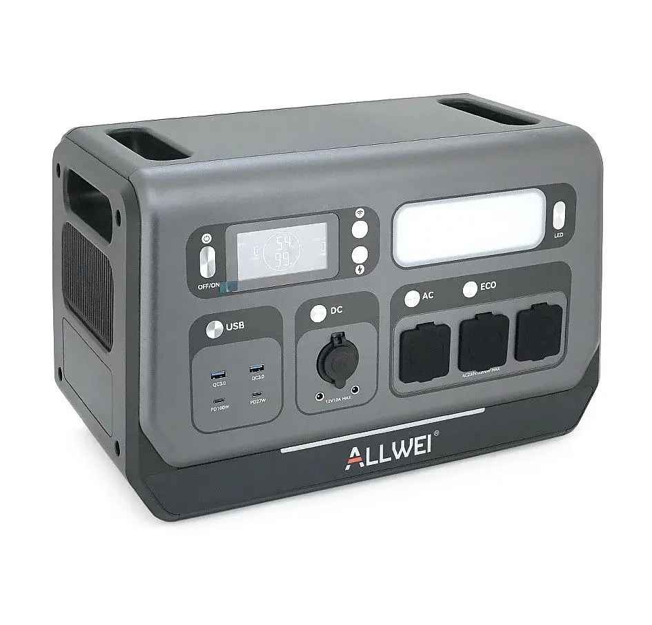 Портативна зарядна станція ALLWEI PPS-2400 Portable Power Station 2400W 2048Wh LiFePO4