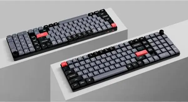 Клавіатура Keychron K17 PRO 100 Key Gateron MX 2.0 Brown RGB Hot-Swap Black (K17P-H3-UA) - фото 5