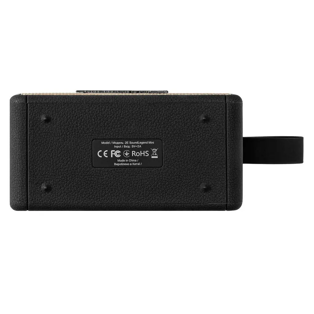 Портативна акустика 2E SoundLegend Mini BT 5.3 PowerBank IPX6 Black 40 Вт (2E-BSSLMWBK) - фото 4