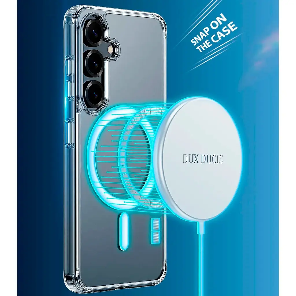 Чехол Dux Ducis Clin Mag with MagSafe для Samsung Galaxy S25 Plus Transparent [134547] - фото 9