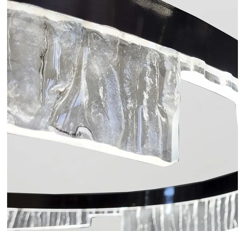 Світлодіодна підвісна люстра Artlight 2001/60BK, 50 Вт, чорна - фото 5