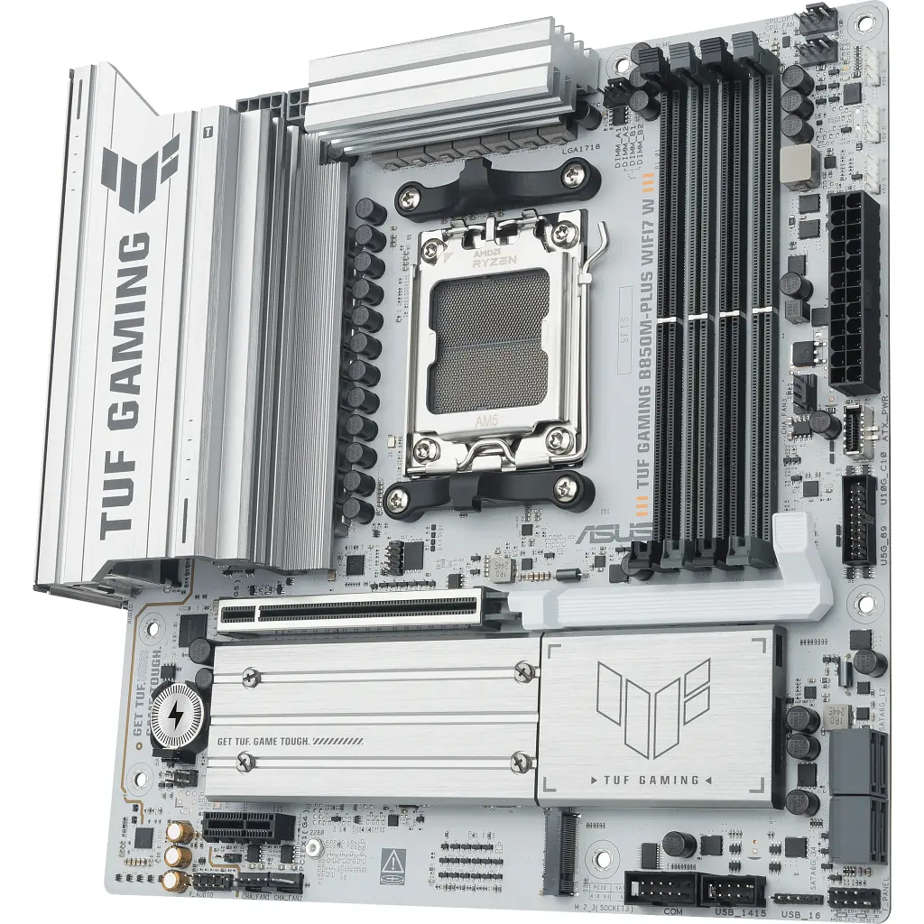Материнська плата ASUS TUF GAMING B850M-PLUS WIFI7 W - фото 4