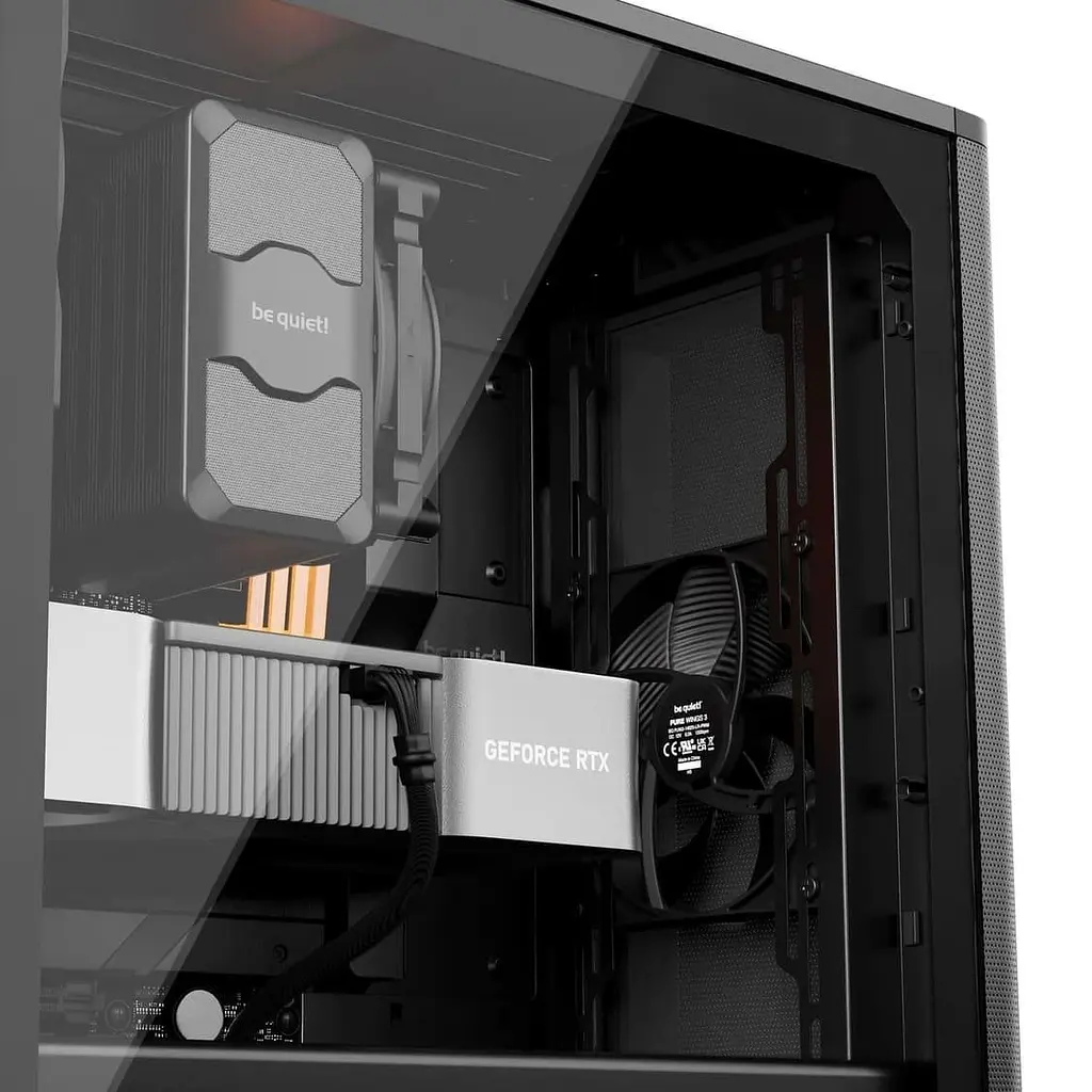 Корпус Be quiet! PURE BASE 501 Airflow з віконцем Black (BGW74) - фото 5