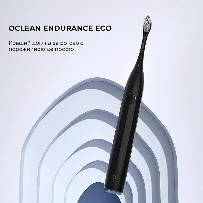 Электрическая зубная щетка Oclean Endurance Eco Electric Toothbrush Black - фото 2