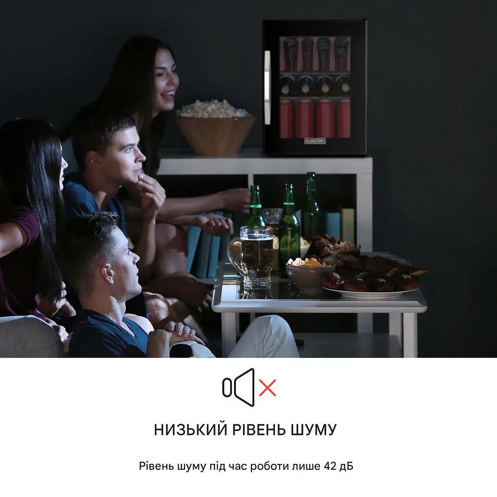 Холодильник для напитков Klarstein Beersafe M Onyx (10034847) - фото 4