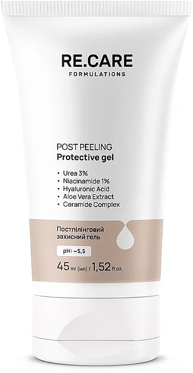 Постпілінговий захисний гель Re.Care Post Peeling Protective Gel 45 мл - фото 2