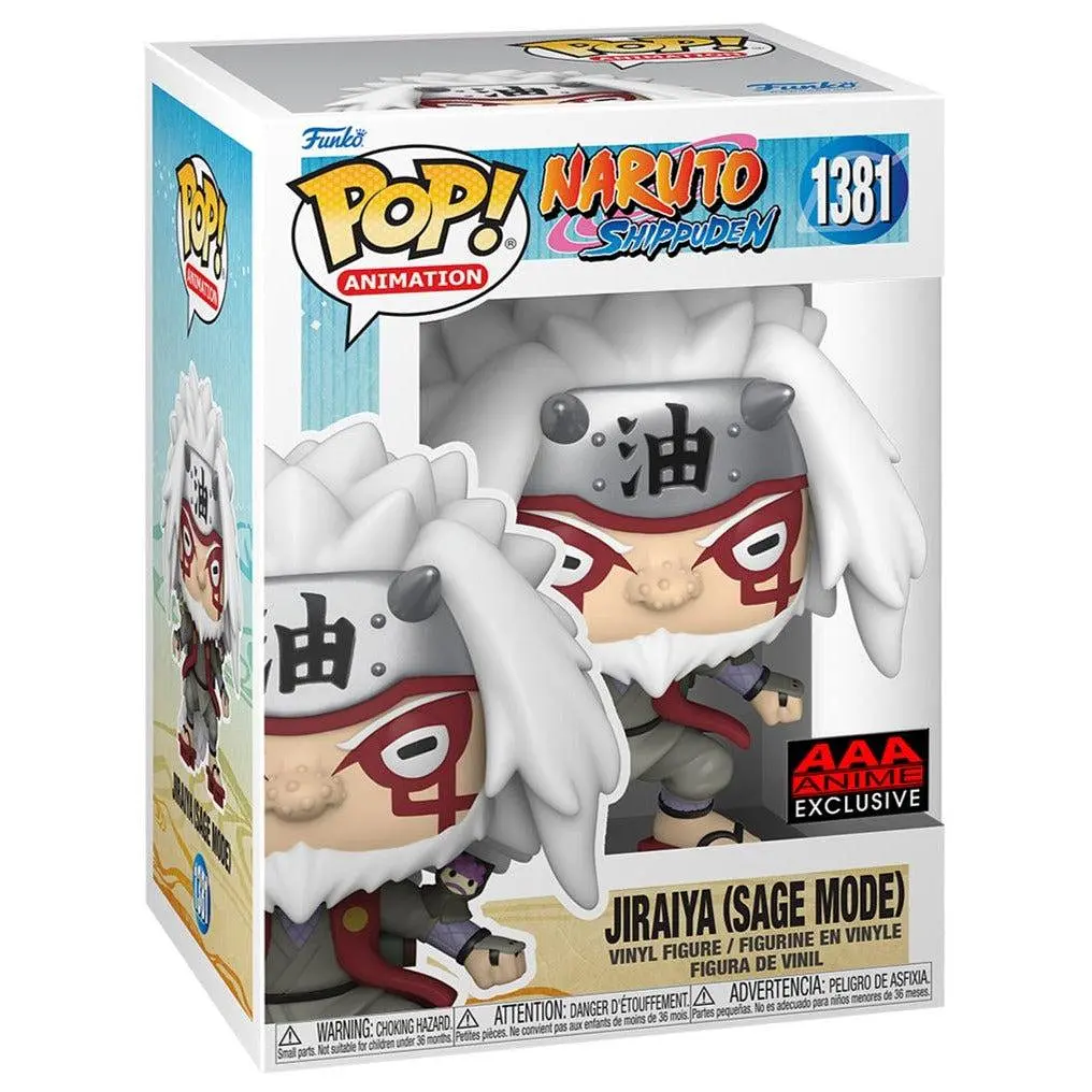 Фігурка Funko Pop Фанко Поп Наруто Джірайя Naruto Exclusive 10 см N J 1381 - фото 3